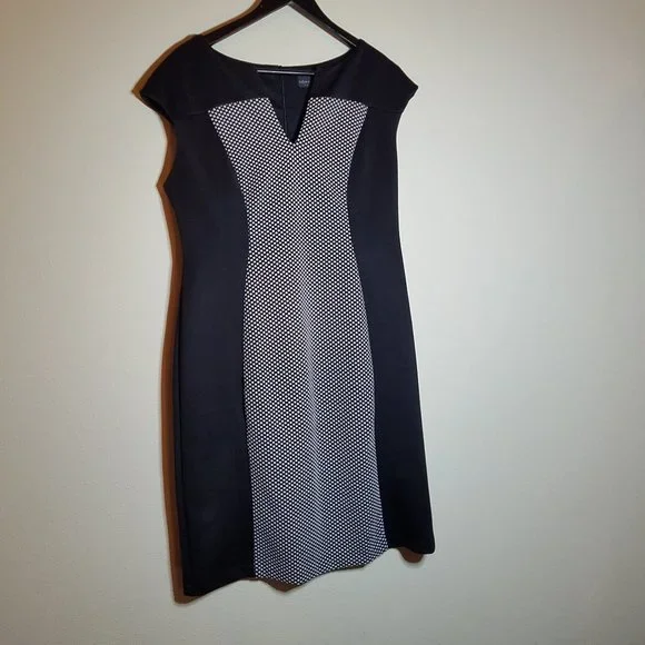 connected apparel | Dresses | Connected Apparel Black Sheath Dress |  Poshmark